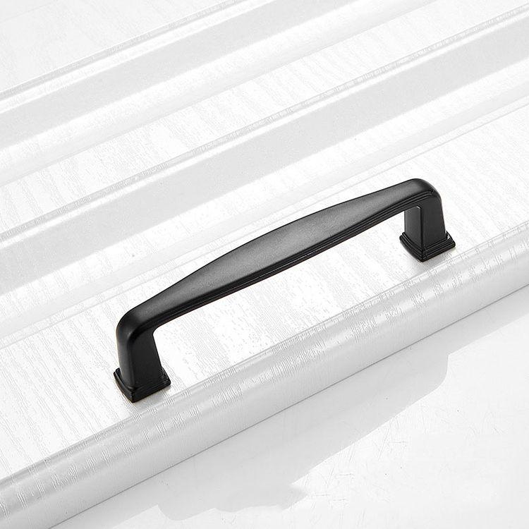 Black Handle American Style Modern Pull Antique Handles and Knobs Drawer Furniture Kitchen Cabinet