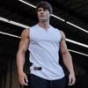 Muscleguys Мужская свободная верхняя одежда с широкими плечами, безрукавный топ, летний жилет для занятий йогой, фитнесом, бегом