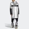 adidas Оригинальная спортивная ветровка с капюшоном Originals Liquid Metal Wb Мужская Серебристая GT7292