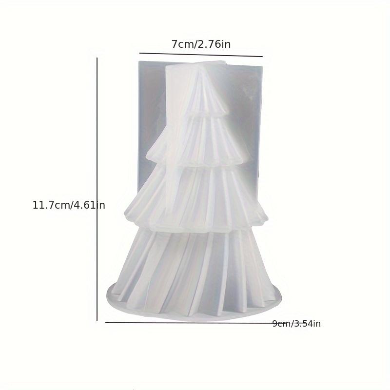 Набор свечей и форм «Рождественская елка» Сделай сам силиконовые формы для свечей, мыла, гипса, праздничные подарки с готовыми свечами