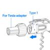 Адаптер для зарядки электромобиля для Type1 J1772 к Teslas Model XY 3 S для разъема зарядного устройства EV Разъем для пистолета-переходника EVSE