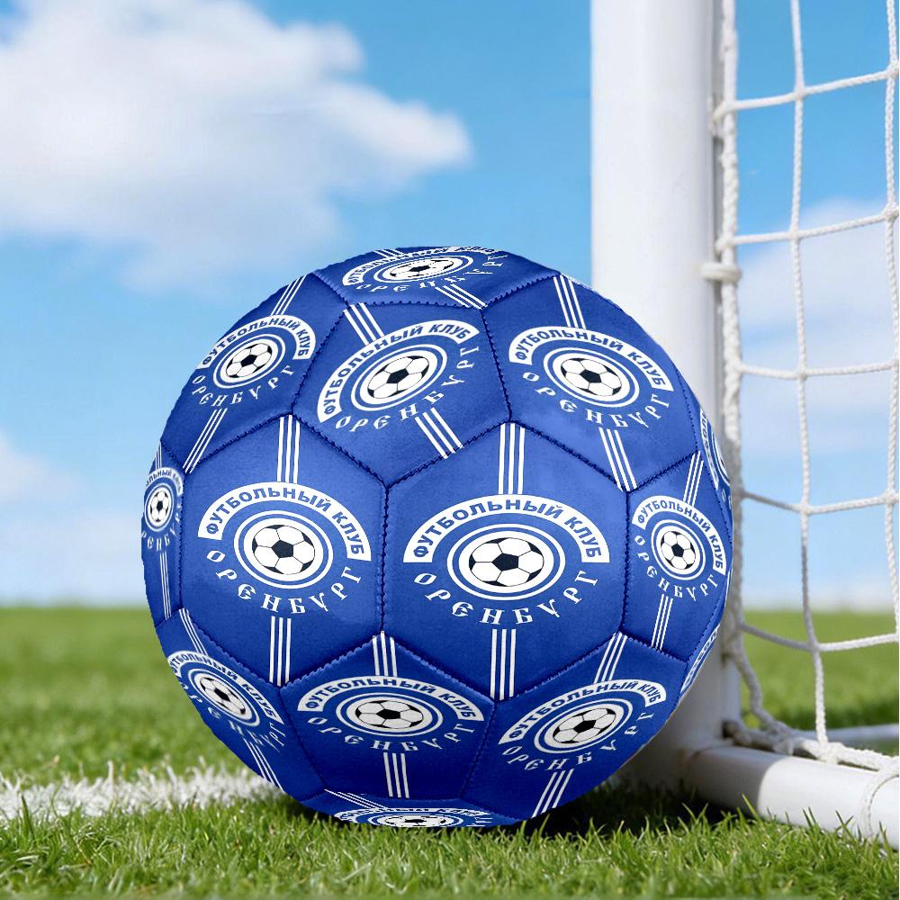 Soccer Club Emblem Design Printed Size 5 Soccer Balls, High-Quality, Anti-Slip, Protective Football, A Unique Gift , Birthdays, Christmas Gifts