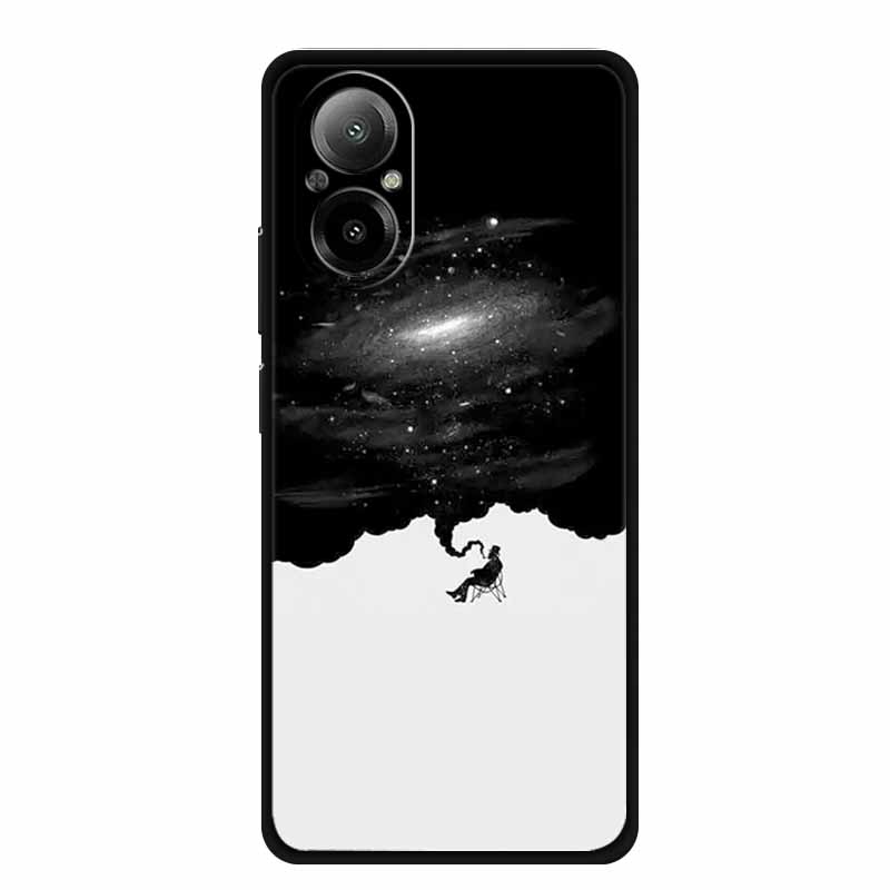Для Realme C67 4G Чехол Роскошный Мягкий Силикон ТПУ Чехлы для Телефона Задняя Крышка Для RealmeC67 C 67 4G RMX3890 Ударопрочный Любовь Милый funda