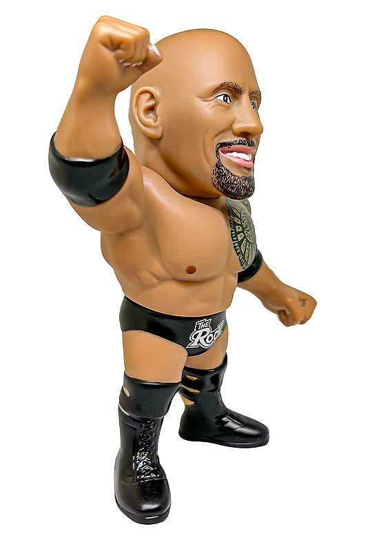 16d Soft Vinyl Collection WWE 021 WWE The Rock Soft Vinyl Painted Movable Figure [The Rock] Non-scale