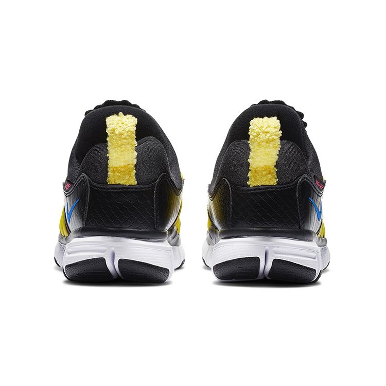 Nike Dynamo Free QS Низкие спортивные повседневные кроссовки Детские кроссовки Черный Желтый DC8317-002