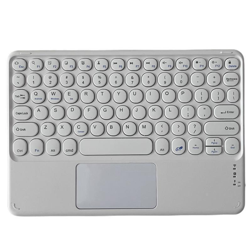 Touch Bluetooth Keyboard & Mouse Set for Huawei, iPads, and Tablets – Wireless Magic Round Cap