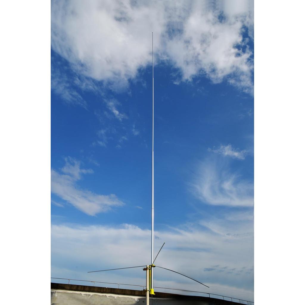 YNIBST антенна базовой станции с высоким коэффициентом усиления, заземленная плоскость, тип MJ, общая длина, рыболовная радиостанция, фиксированная антенна CB-радиостанции, руководство по эксплуатации в комплекте, 26-28 МГц, 6,2 м