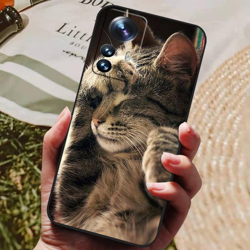 Роскошный силиконовый чехол для телефона Xiaomi 12T/12T Pro с различными узорами