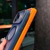 Matte Hard Bumper Magnetic For Magsafe Frosted Case For iPhone 17 15 16 Pro Max 11 12 13 14 Plus Ring Bracket Stand Holder Cover