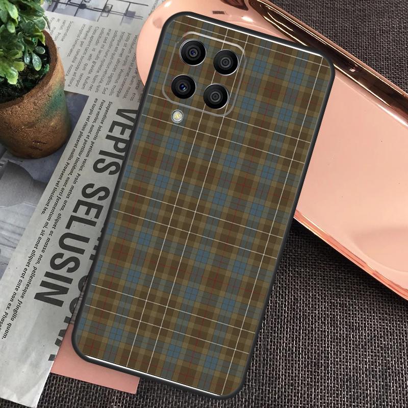 Тартан клана Фрейзер Чехол Для Samsung Galaxy M32 M31 M12 M52 M13 M33 M53 M11 M51 M15 M55 M14 M34 M54 M20 M30s