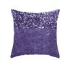 Set of 2 Purple Throw Pillow Covers Modern Abstract Black Bold Decorative Pillow Cases Home Decor Square 18x18 Inches Pillowcases