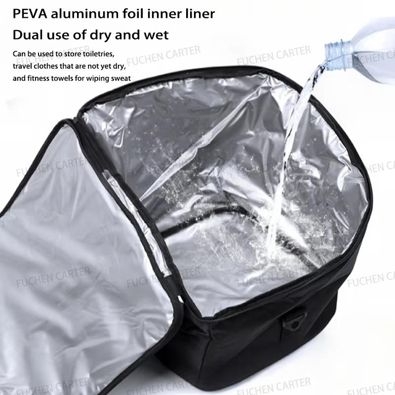 For Tesla Model Y Juniper 2025 Frunk Cooler Organizer Insulation Bag Front Trunk Outdoor Picnic Storage Cooler Bag with Straps