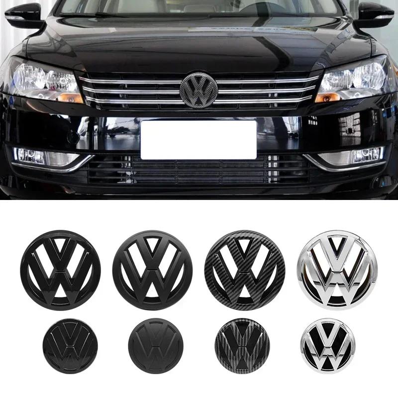 VW Logo Car Badge Hood Front Fence Rear Trunk Emblem Sticker For Volkswagen PASSAT B6 B7 2011-2015 Passat B8 2016-2018 Accessory zj8