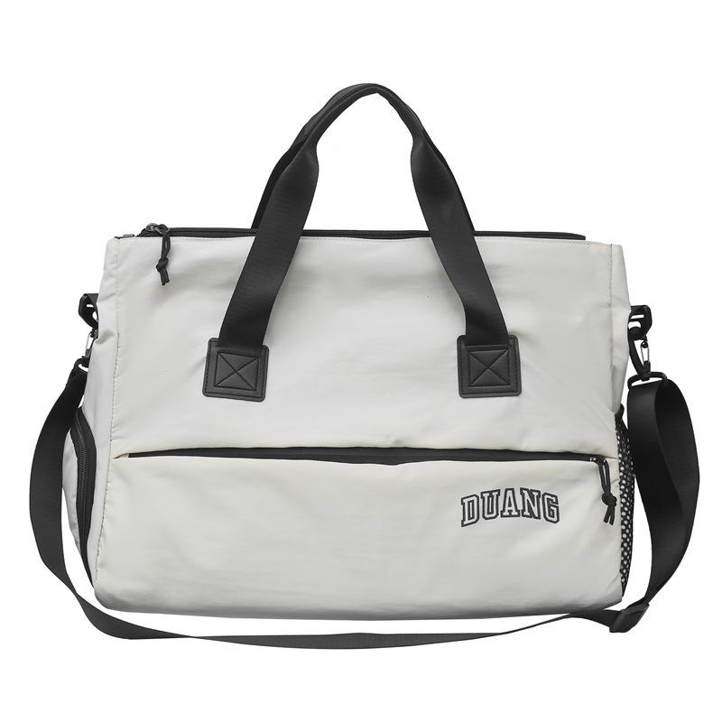 Мужская дорожная сумка на короткие расстояния, сухая и влажная сумка для багажа, легкая женская портативная сумка для фитнеса большой вместимости с разделением, сумки для обуви