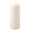 IKEA FENOMEN Unscented Pillar Candle Natural 19 Cm - 705.284.18