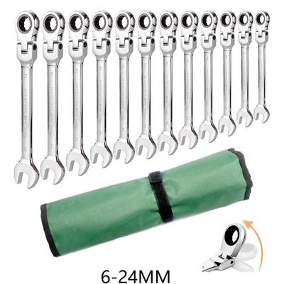 1 шт. универсальный 72 зубчатый ключ с трещоткой двойного назначения с регулируемым отверстием для головки сливовый цвет экономит усилия, быстрый гаечный ключ