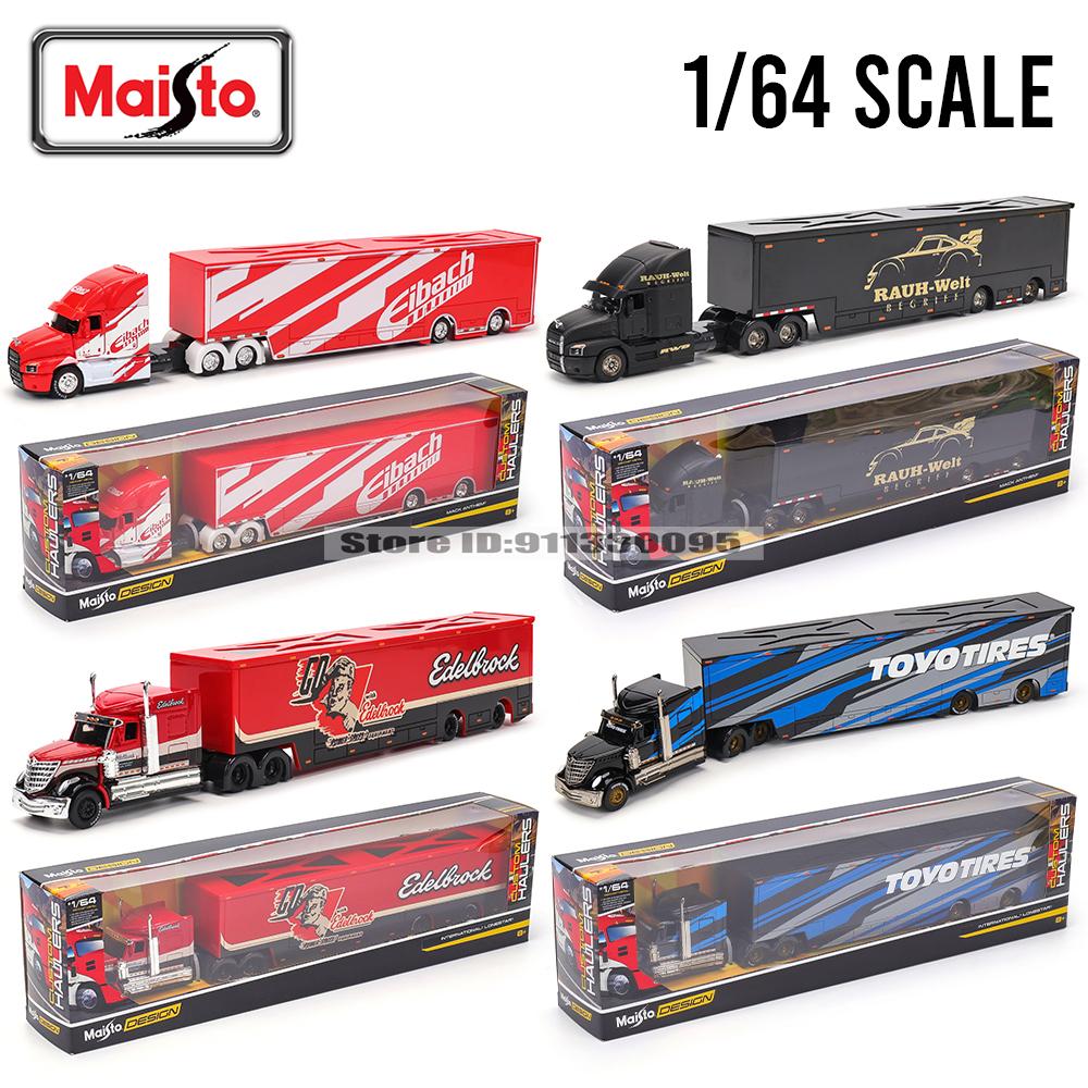 Майсто 1:64 MACK Anthem LoneStar UP Транспорт Литье Производство Прицеп Модель Симуляция Модель Коллекция Автомобилей из Сплава