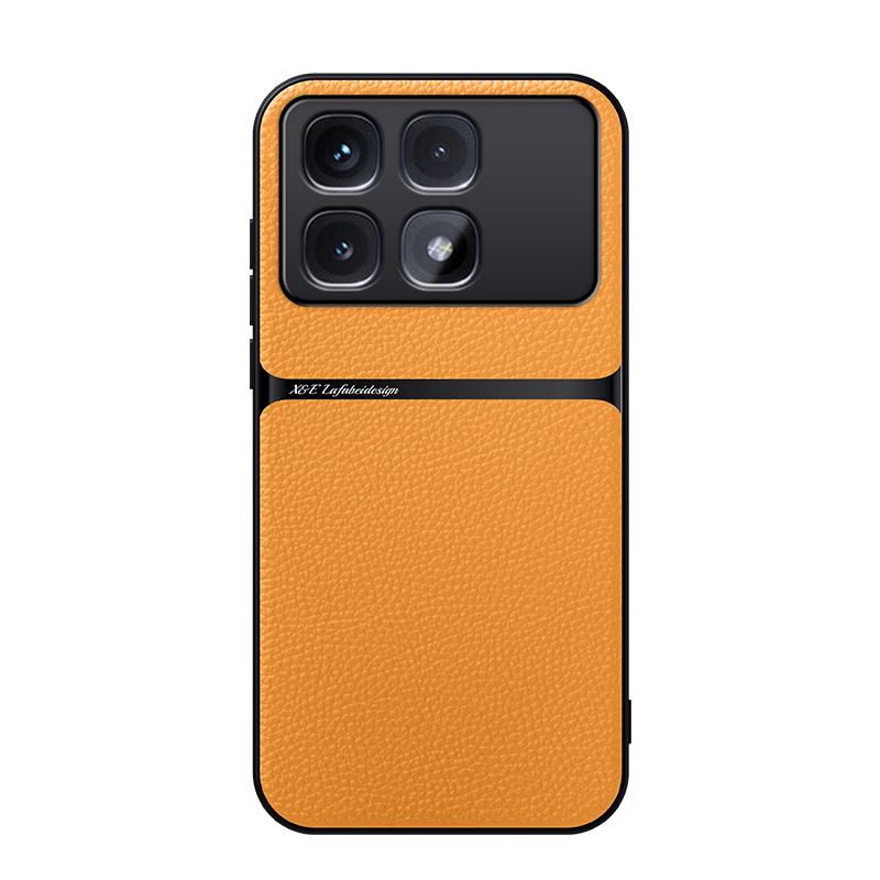 For Xiaomi Redmi K70 Ultra 5G Case Luxury Magnetic Car Holder Leather Phone Case For Redmi K70 Ultra 6.67" 2024 Soft Back Cover