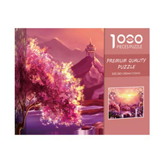 «Белая карточка Мини Пазл Большая волна Канагава 1000-элементный - Плотно прилегающие, без свободных элементов»