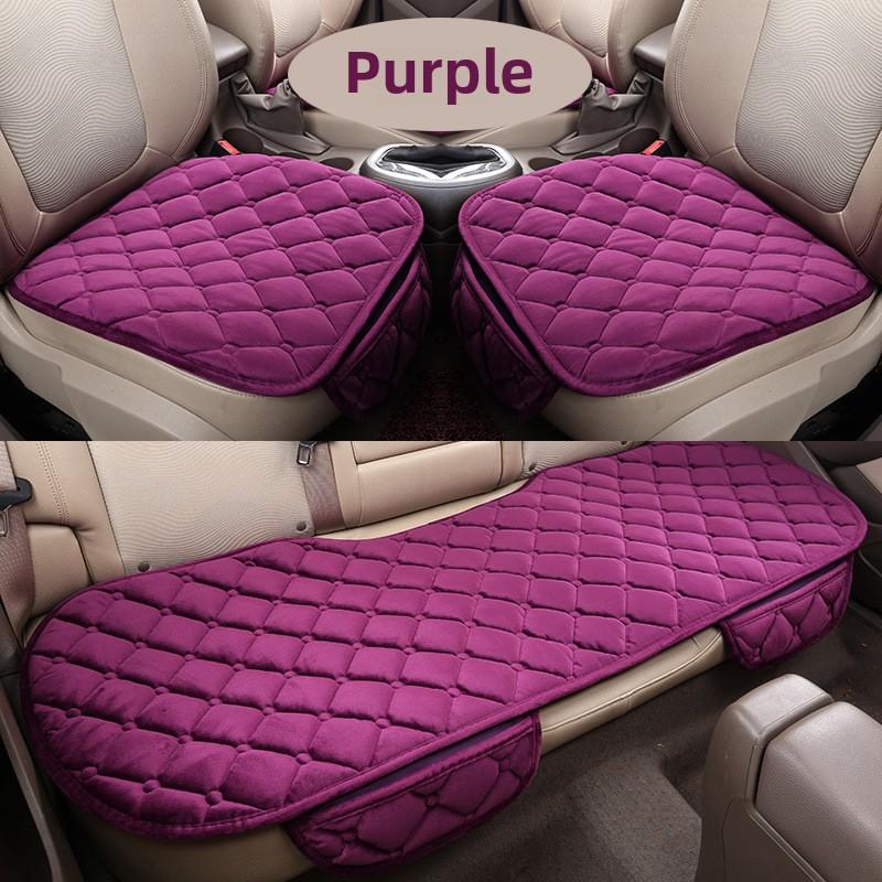Auto Warm Car Cushion Three-piece Set Car Seat Cushion Three-piece Seat Cushion