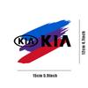 Car Side Body Fender Badge Trunk Decoration Stickers For KIA Sportage Ceed Sorento Cerato Optima Picanto Rio Soul K5 K3 K2 KX1 WB9