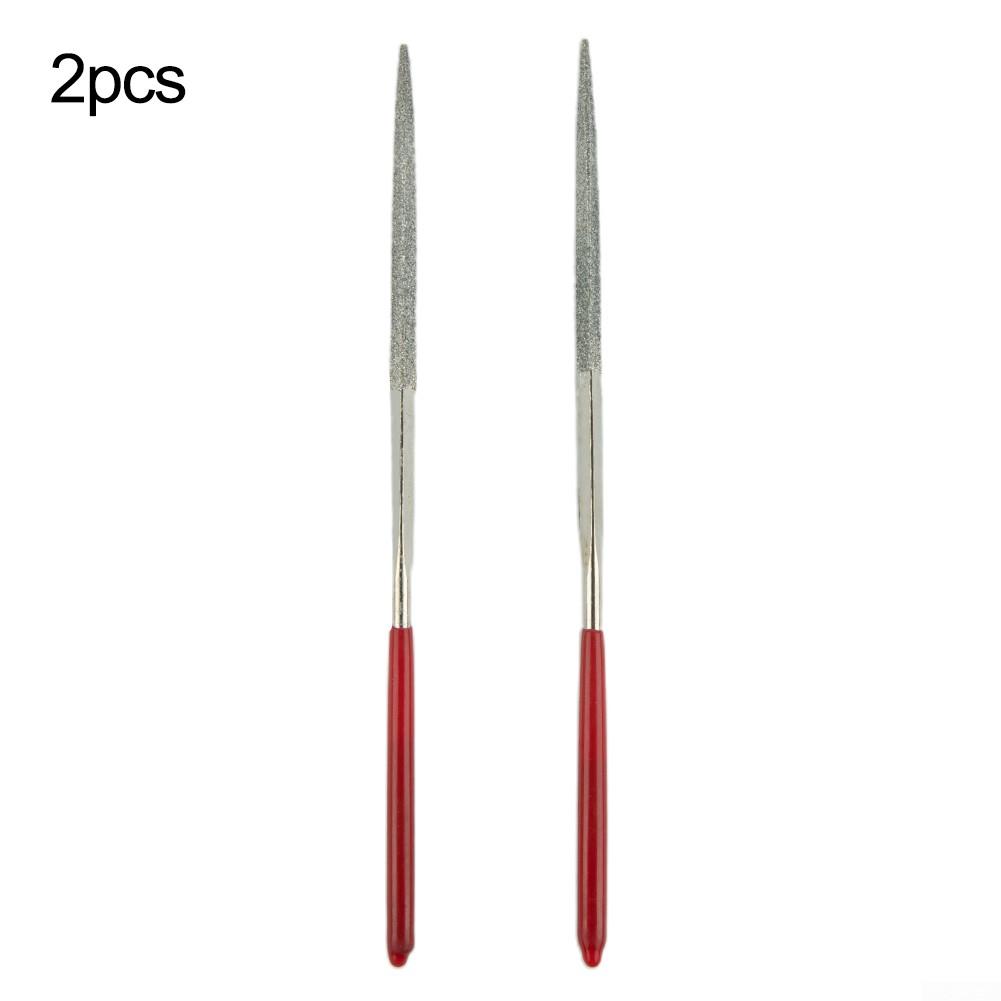 Алмазные пилки Diamond Nonslip Plastic Silver + Red Steel