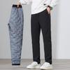 ROMON Men's Winter Down-Filled Casual Pants