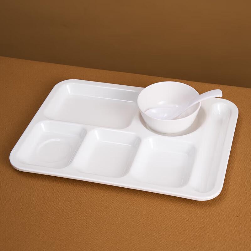Jihang Melamine Divided Lunch Plate