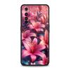 Реалистичный принт цветка лилии Мягкий ТПУ для Realme 12 11 10 9 Pro Plus GT2 GT3 GT5 7 8 Pro C21 C25 C35 Pro 5G Ударопрочный чехол для телефона
