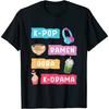 EYDE K-Pop Мода для поклонников корейских K-драм и K-Pop мерча Футболка