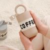 Portable Coffee Travel Mug 304 Stainless Steel Hot Water Bottle Fashion Cute Thermos Bottle 460ml Insulation Coffee Cup Tumbler