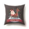 Christmas Santa Claus, Trees, Etc. Polyester Pillow, Sofa Cushion, Bedside Decoration