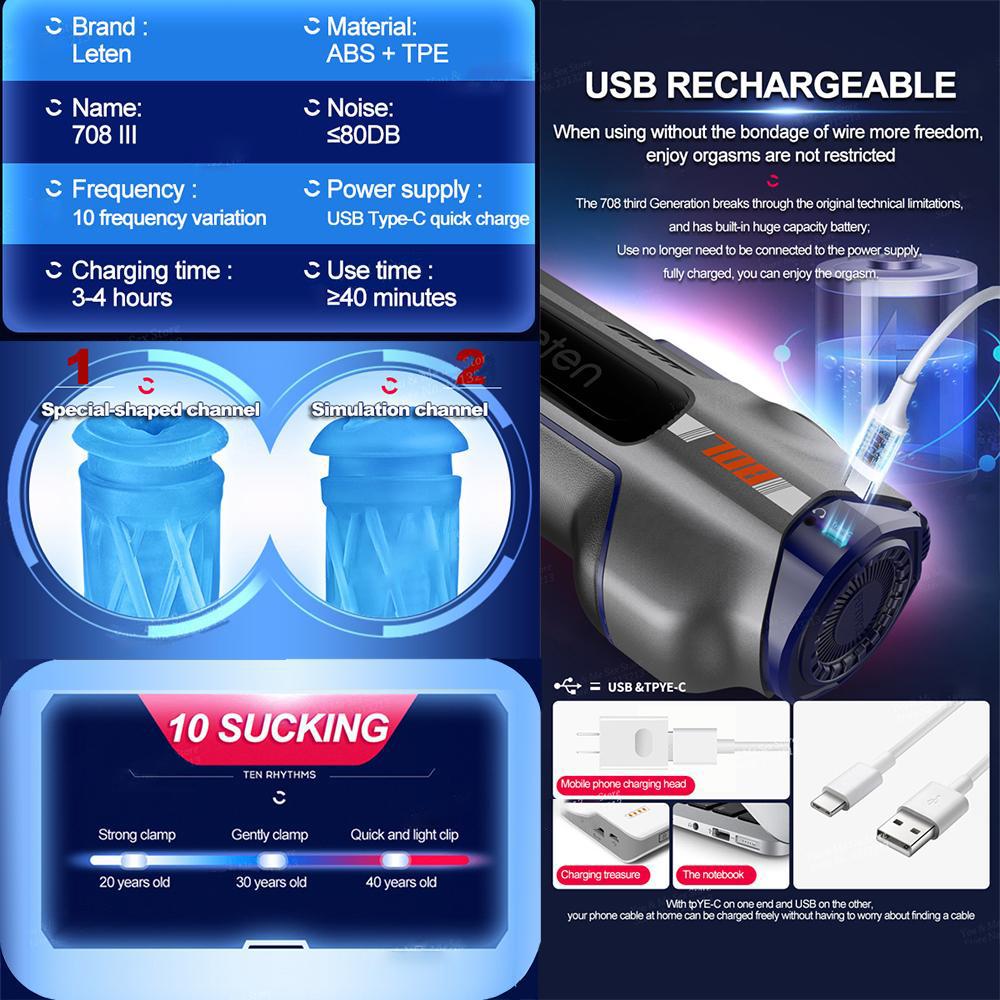 Поколение Автоматический Телескопический Мужской Мастурбатор Вагина Реальная Киска Нагревание Стоны Мастурбация Секс-Игрушка Для Мужчин