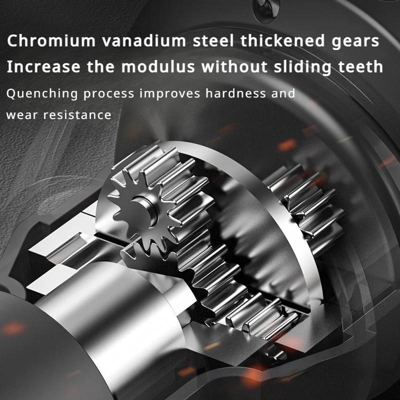 220 Вт/300 Вт Литиевый Аккумуляторный Электрический Гайковерт 3/8 Дюйма Прямоугольная Трещотка Гайковерт Дрель Разборка Гайки Ремонтный Инструмент