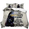 Letter Duvet Cover Set Letter Motivational Words To Son Letter Bedding Set Bedclothes Double Queen King Polyester Quilt Cover