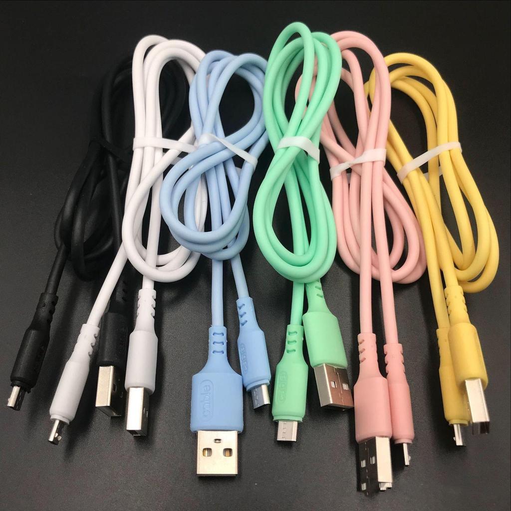 Кабель для быстрой зарядки в стиле макарон: Совместимость с Micro USB, Type-C и iPhone