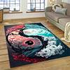 Yin and Yang 3D Naturalize Chinese Tai Chi Carpet Rug for Home Living Room Bedroom Sofa Doormat Decor,Kids Area Rug Non-slip Mat