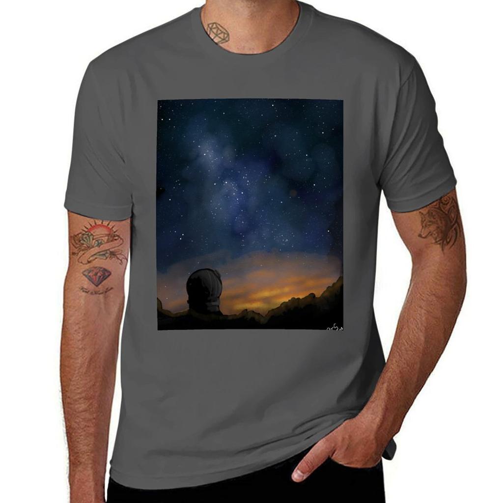 Space (1) Tshirt Big Size Crew Neck Tshirt