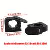 2Pcs Mounting Tools Quick Fist Clamp Mount Bracket Shovel Holder Quick Mounting Rubber Clamp  Truck