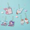 [Mimi World Official] Sanrio Characters Color Gel Friendship Keyring, Popular Korean Character Toys