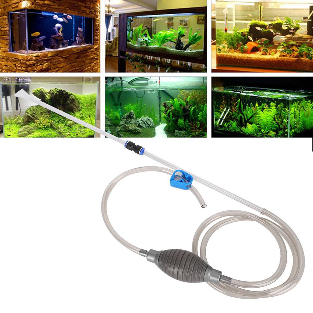 Трубка для смены воды для аквариума, сифон для откачки, очистка песка, всасывание, аквариумная трубка, стандартный тип