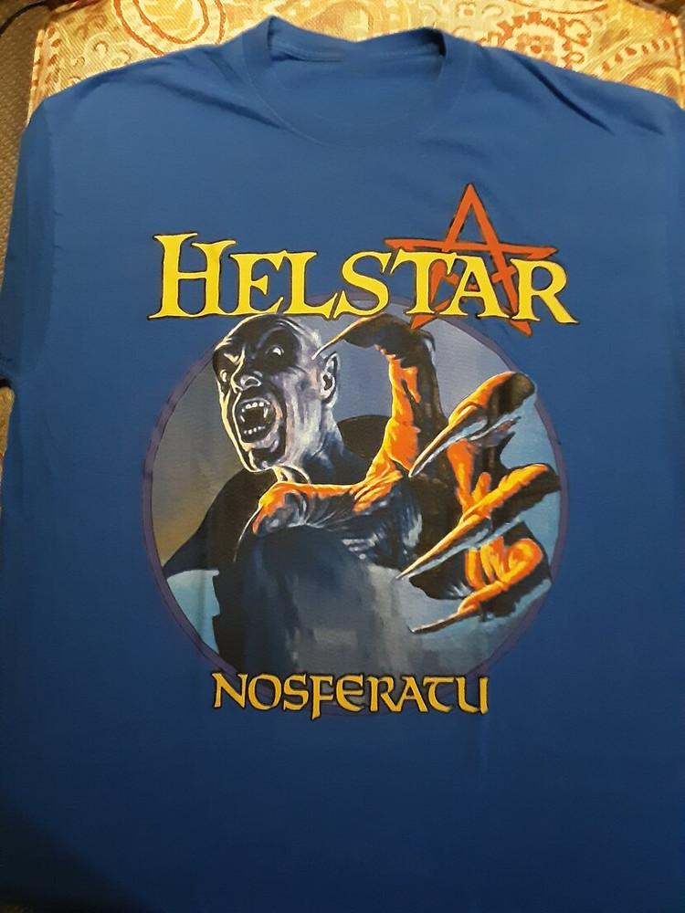 Helstar Nosferatu Футболка Черная Унисекс Полный Размер от S до 5XL SG327 Унисекс Футболка