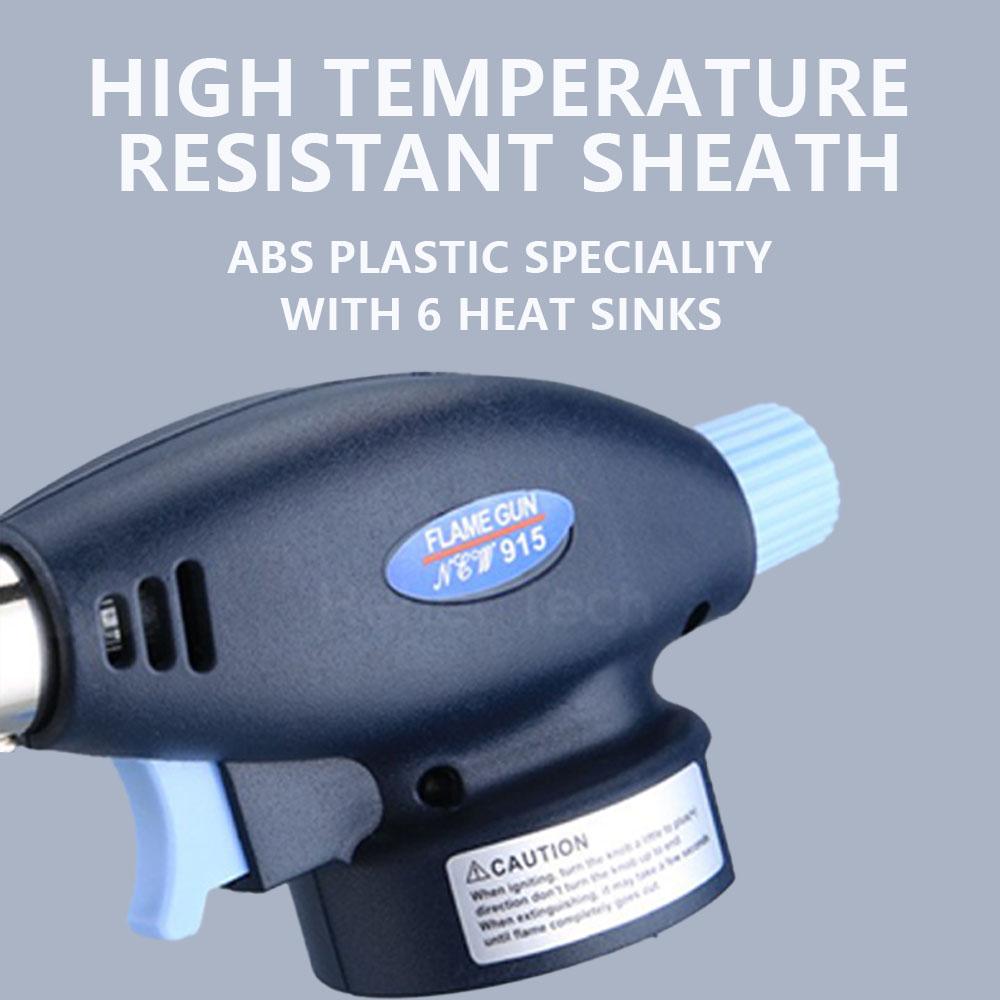 Регулируемое пламя газовых зажигалок головка зажигания с обратным использованием кухонная струя паяльная лампа зажигалка для барбекю бутановая зажигалка