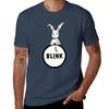 blink early rabbit logo (before 182) T-Shirt boys whites vintage anime shirt graphic shirts T-shirts for men cotton