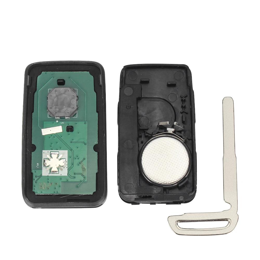 KEYYOU Smart Keyless Remote Key For VOLVO S60 S80 V40 V60 V70 XC60 XC70 FCC ID: KR55WK49266 433/902MHz FSK 6 Buttons ID46 Chip