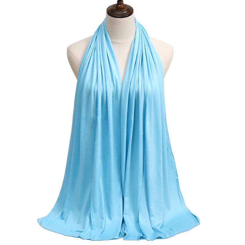 Ramadan Solid Color Muslim Hijab Thin Breathable Soft Cozy Scarf Elegant Style Windproof Sunscreen Shawl Headscarf