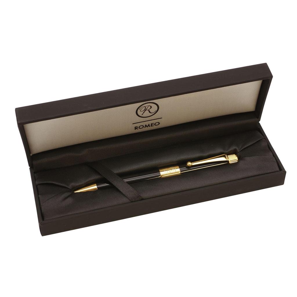 Шариковая ручка Romeo 3 mini с покрытием Нет. черное золото