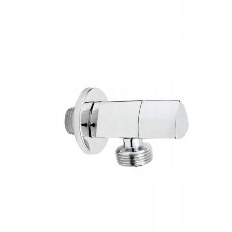 Angle valve with ceramic head 1/2X3/4 triangle