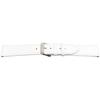 Bracelet Montre - MY-MONTRE - Cuir De Veau - 18mm/16mm - Blanc Semi-brillant - Doublure Nubuck