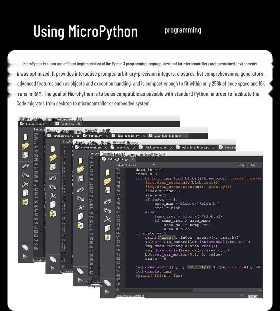 Модуль камеры K210/K230 для визуального распознавания ИИ с поддержкой Python